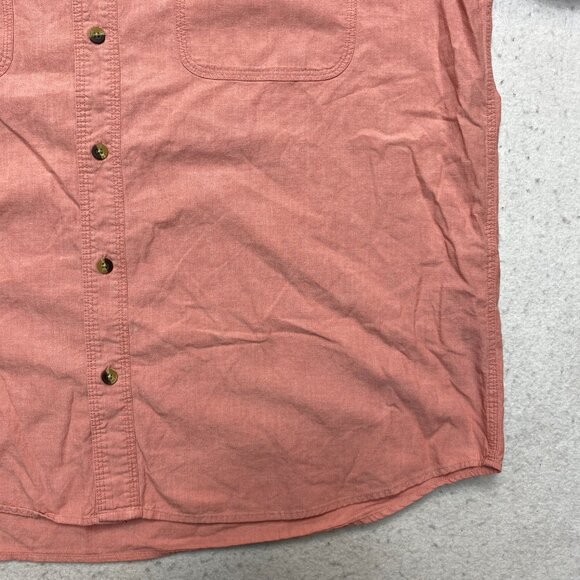 Carhartt Shirt Men's XL Salom Short Sleeve Collared Button Down Loose Fit - Picture 5 of 10